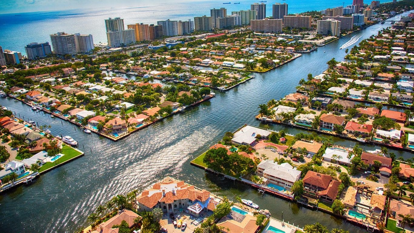 Pompano Beach neighborhood served by Managed Homes Florida
